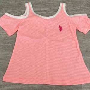 Pink Striped Kids Top